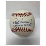 Robert Thomas Jr. signed baseball