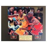 Kobe Bryant / Michael Jordan signed photo