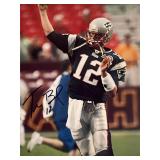 New England Patriots Tom Brady signed photo