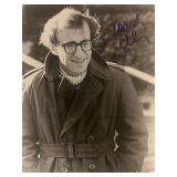 Woody Allen signed photo