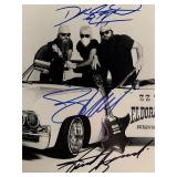 ZZ Top band signed photo