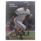 John Olerud Signed Card.