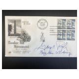 George C Fogle signed first day cover