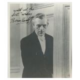 Boris Karloff signed photo