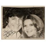 Meredith MacRae / Greg Mullavey signed photo