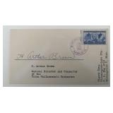 Musical Director H. Arthur Brown signed envelope