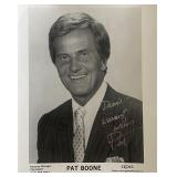 Pat Boone signed photo