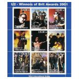 U2 - Commemorative Cinderella Stamp Set