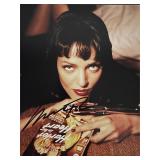 Pulp Fiction Uma Thurman signed photo