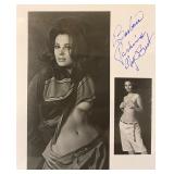 Barbara Parkins signed photo collage