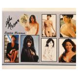 Sophie Marceau Signed Photo Collage