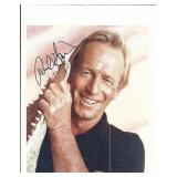 Paul Hogan signed Crocodile Dundee photo