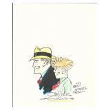 Dick Tracy signed sketch