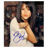 Selena Gomez signed photo