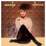 Pat Benatar signed Get Nervous album