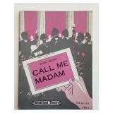 Kent Smith and Russell Nype signed Call Me Madam p