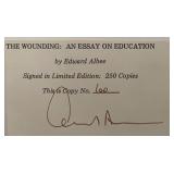 Edward Albee original signature