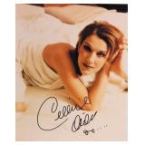 Celine Dion signed promo photo