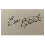 Eve Brent original signature