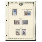 United Nations New York Stamps 1985