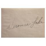 Veronica Lake signature slip