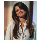 Selena Gomez signed photo