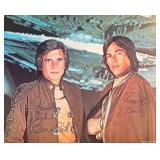 Battlestar Galactica Dirk Benedict and Richard Hat