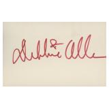 Debbie Allen original signature