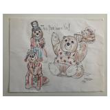 This Bear Wants You - Teddy & Me - Original Art -