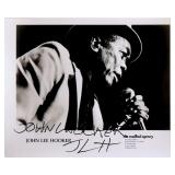 John L Hooker signed promo photo