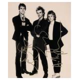 The Police signed promo photo