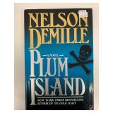 Plum Island Nelson DeMille signed book