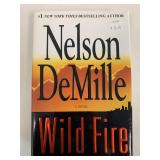 Wild Fire Nelson DeMille signed first edition book