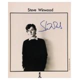 Steve Winwood signed promo photo