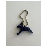 1960s Democrat Donkey keychain.