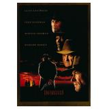 Unforgiven 1992 original double-sided movie poster