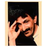 Frank Zappa signed portrait photo