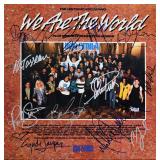 We Are The World USA For Africa signed soundtrack