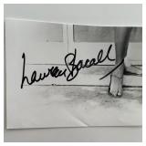 Lauren Bacall signature cut