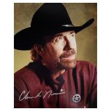 Walker Texas Ranger Chuck Norris signed photo