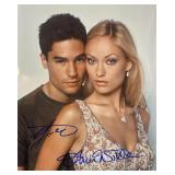 Skin Olivia Wilde and D.J. Cotrona signed photo