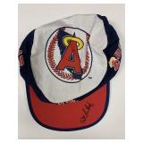 Pat Listach signed Angels hat JSA