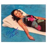 Elizabeth Hurley Signed Photo. GFA Authenticated