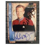 Star Trek Voyager Robert Duncan McNeill signed tra