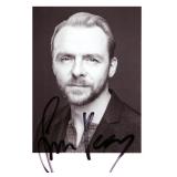 Mission Impossible Simon Pegg signed photo