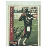 Orlando Predators Ben Bennett 1994 Pioneer #5 sign