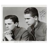 The Spirit of Culver Jackie Cooper signed movie ph