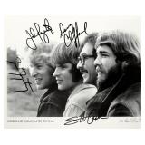 Creedence Clearwater Revival signed promo photo