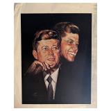 John F. Kennedy print. 11x14 inches