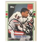 Chicago Bears David Tate 1989  Topps #67 trading c